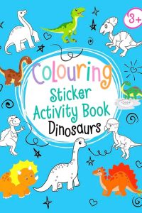 Dinosaurs Neon Colour Sticker Activity Book
